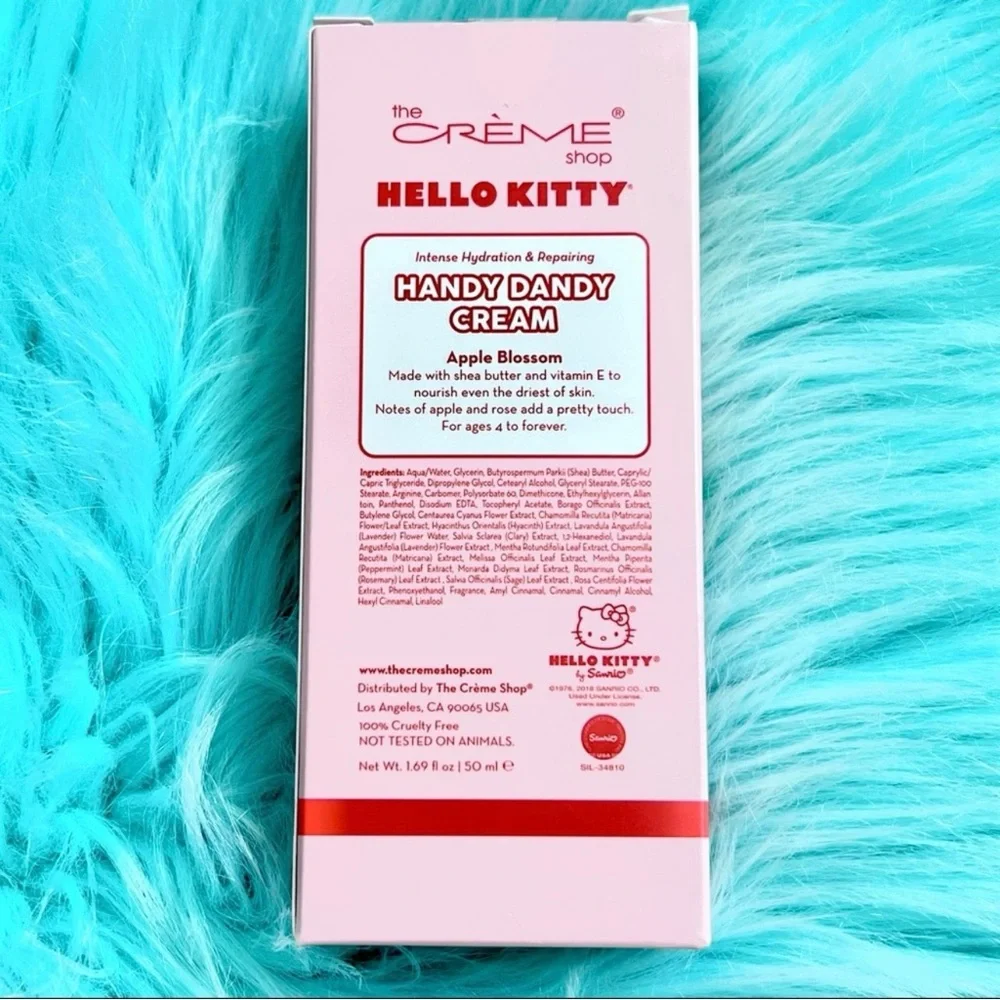 Crème Shop X Sanrio Apple Blossom Hello Kitty Limited Edition Hand Cream